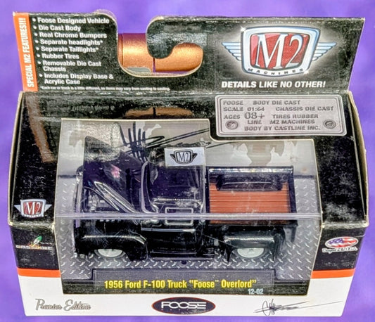 M2 Machines 1956 Ford F-100 Truck "Foose Overlord" - Chip Foose - 12-02