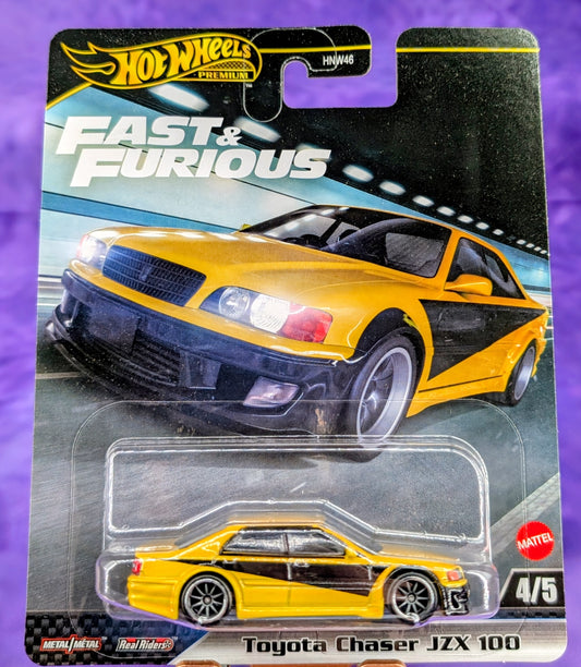 Hot Wheels Toyota Chaser JZX100 - Fast & Furious – Premium