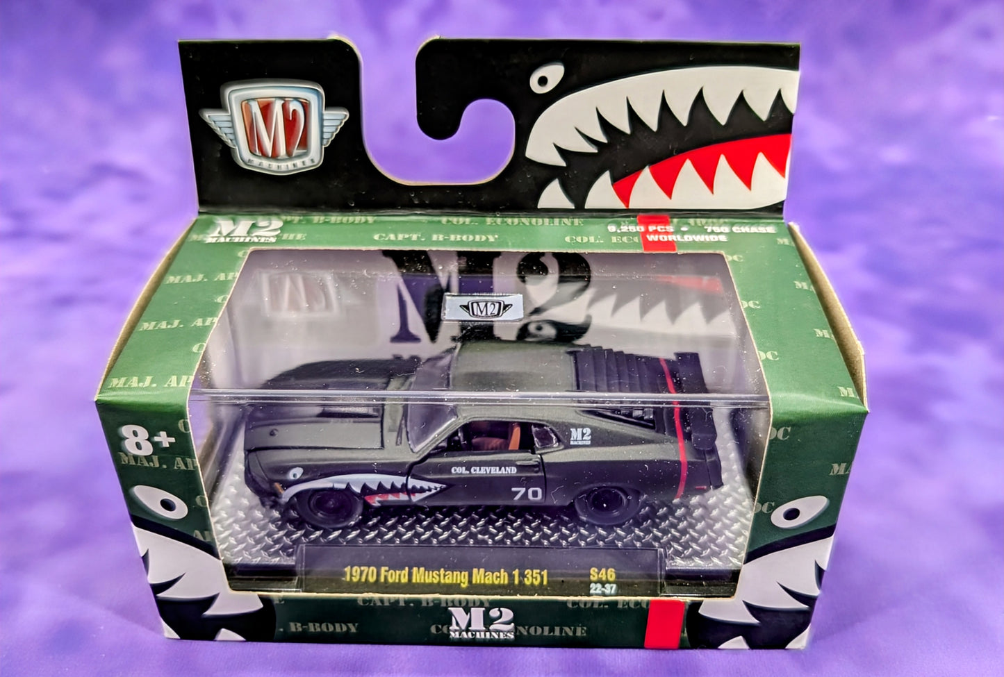 M2 Machines Tiger Nose (Shark Mouth) Acrylic Set of Six w/ Sleeve