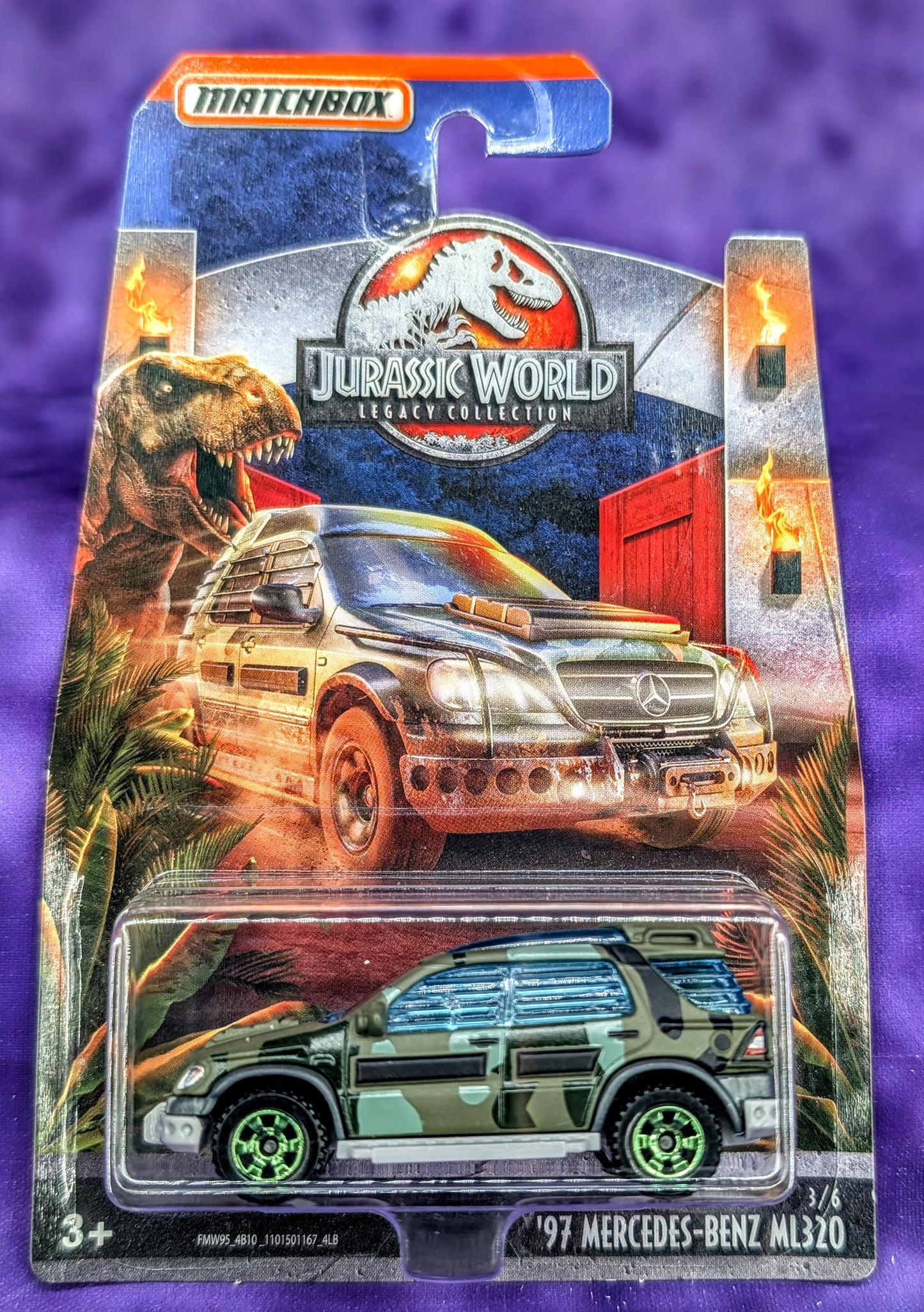 Matchbox Jurassic World: Legacy Collection (Full Set of 6)