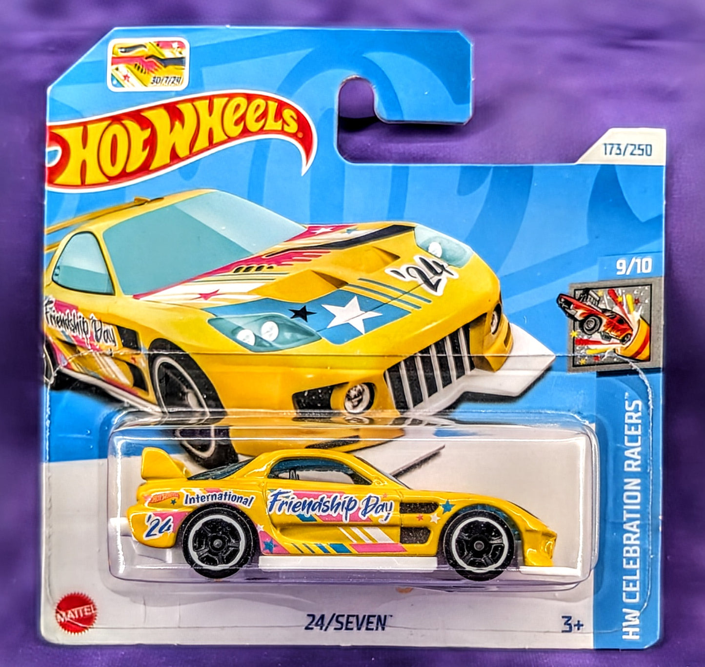 Hot Wheels 24/Seven - HW Celebration Racers (Friendship Day) - Short Card - Mainline