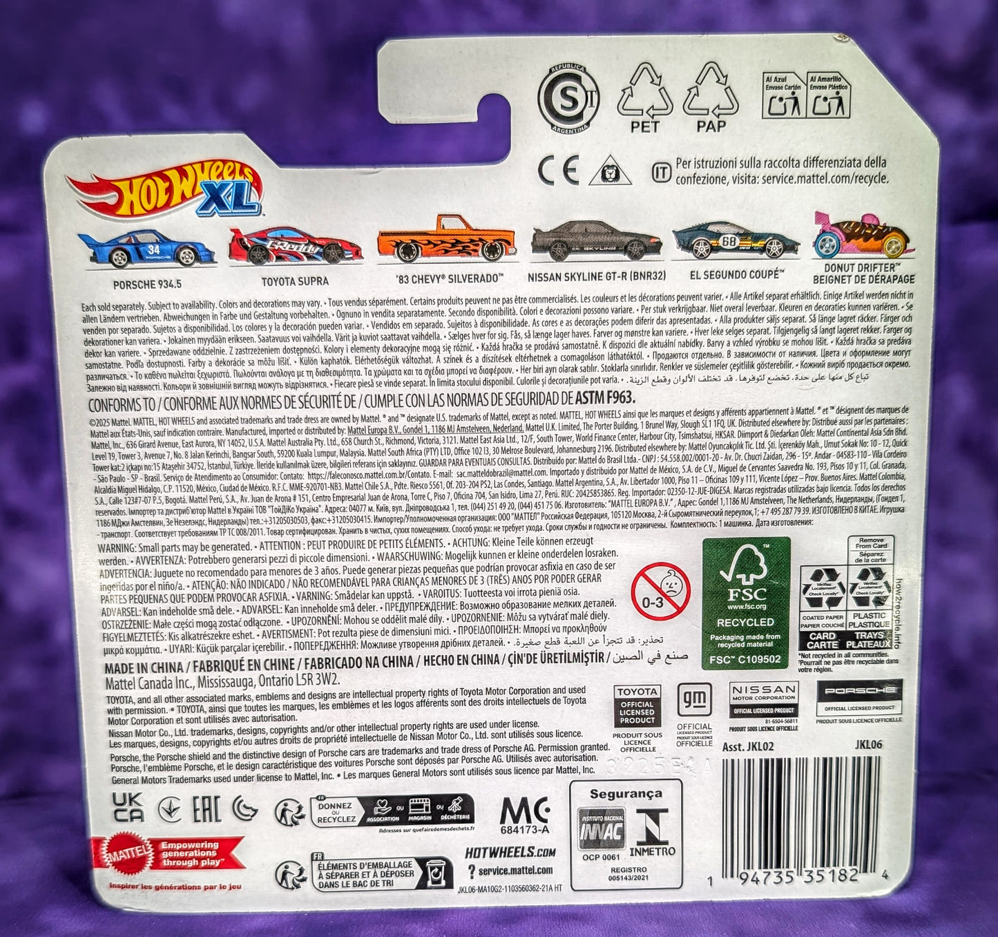 Hot Wheels XL '83 Chevy Silverado
