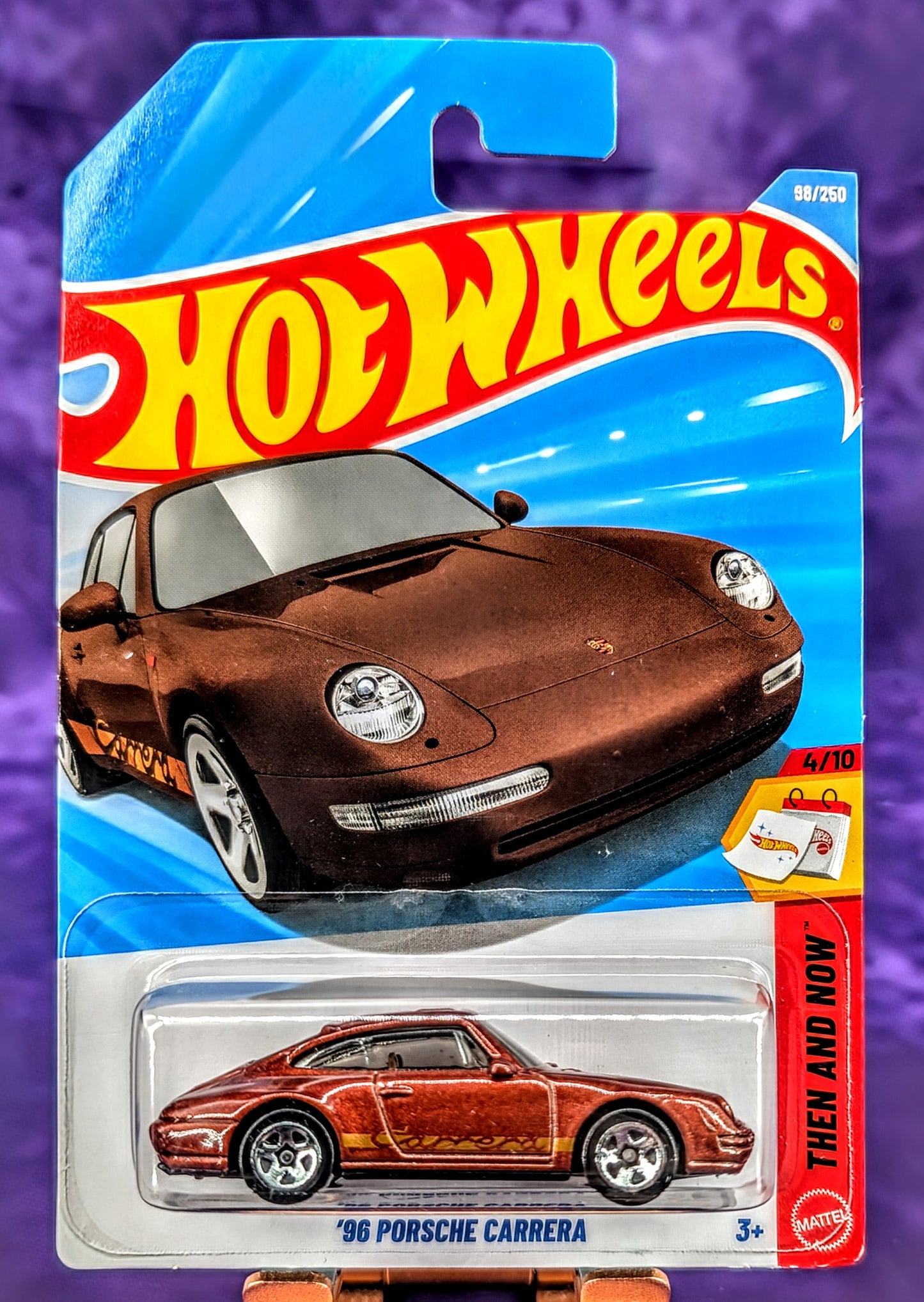 Hot Wheels '96 Porsche Carrera - Then and Now - Mainline