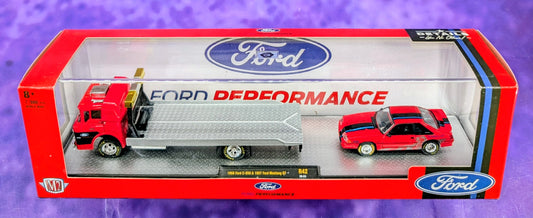 M2 Machines 1966 Ford C-950 & 1987 Ford Mustang GT - R42 20-24