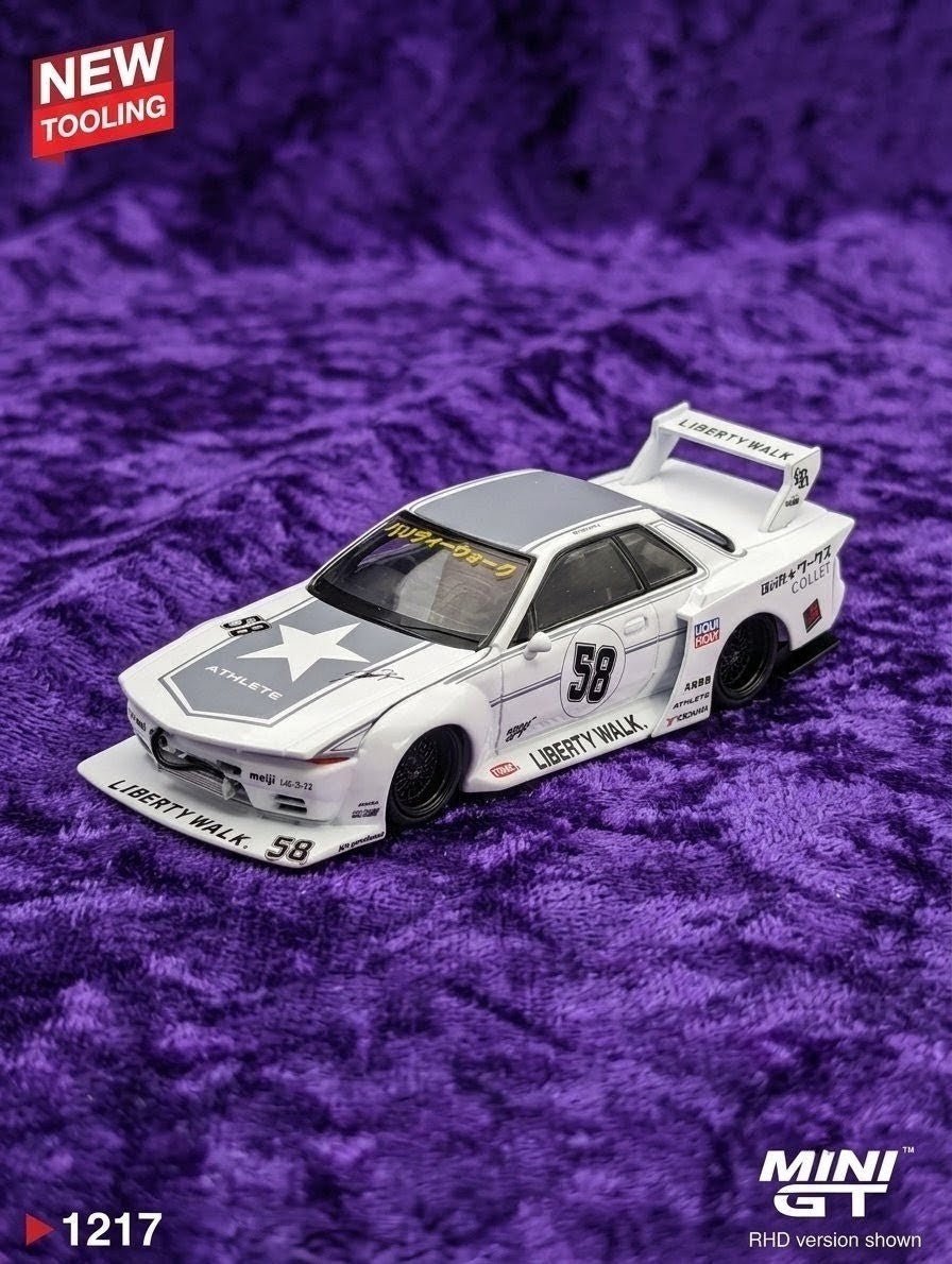 Mini GT Nissan Skyline GT-R R32 LB-Kaido Works - TAS 2025 - #1217