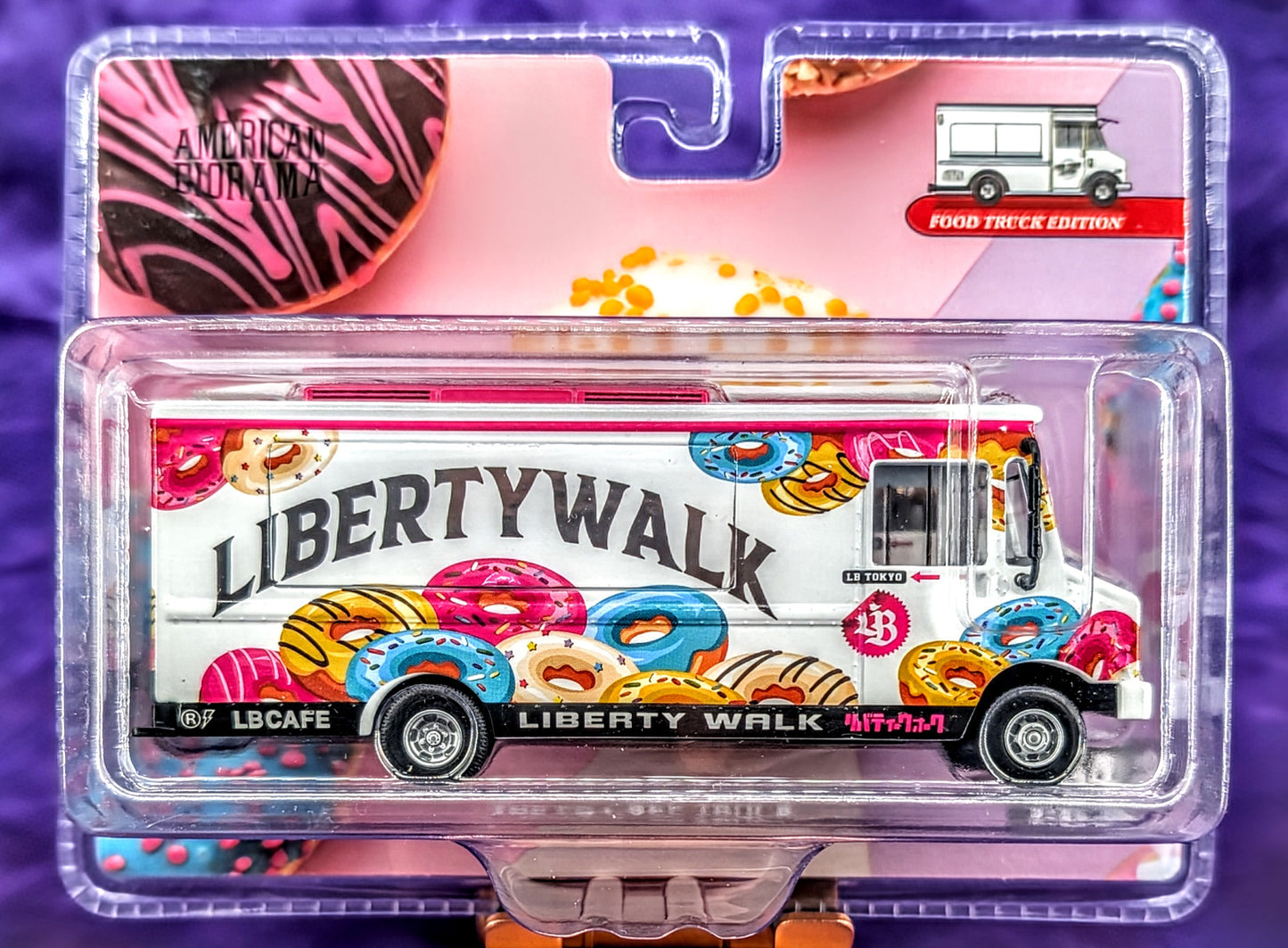 American Diorama 1:64 Liberty Walk LB Cafe Food Truck – Limited Edition MiJo Exclusives