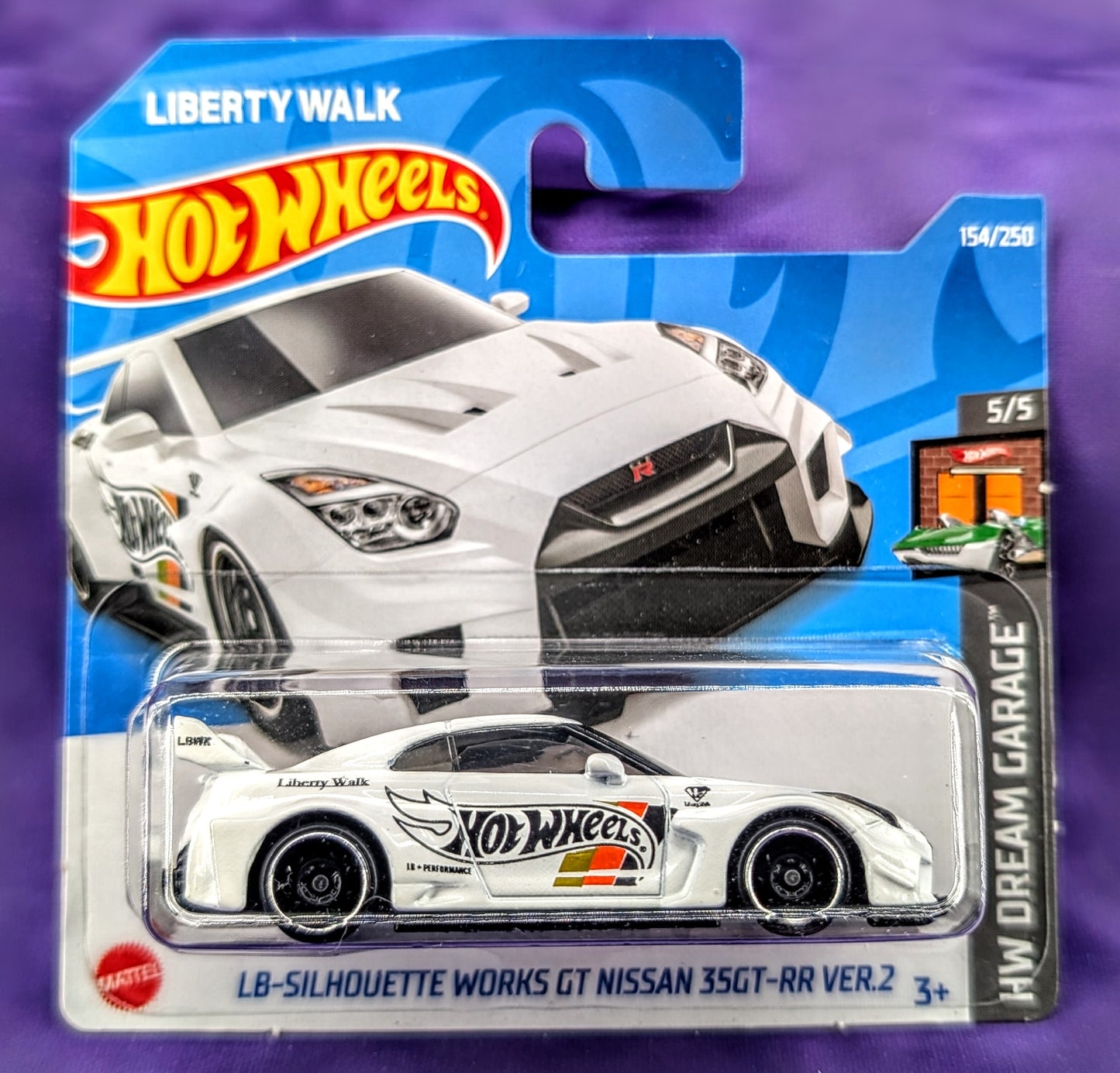Hot Wheels LB-Silhouette Works GT Nissan 35GT-RR Ver.2 - HW Dream Garage - Short Card Mainline