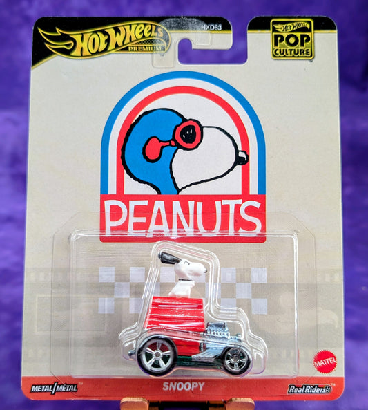 Hot Wheels Snoopy - Peanuts - Pop Culture - Premium
