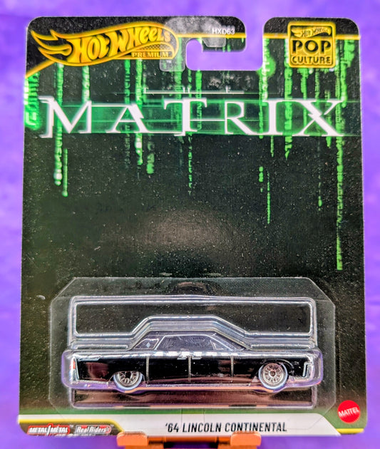 Hot Wheels '64 Lincoln Continental - The Matrix - Pop Culture - Premium