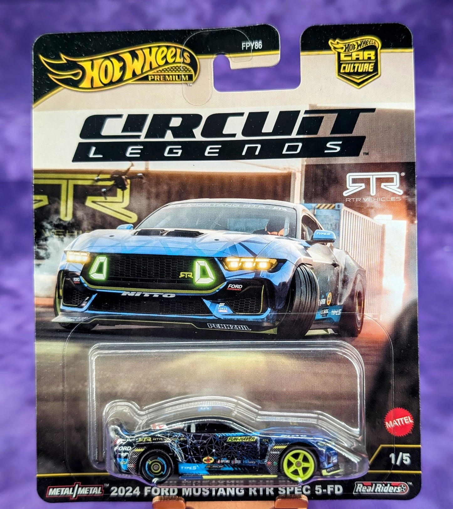 Hot Wheels Car Culture Circuit Legends Set of 5 Cars