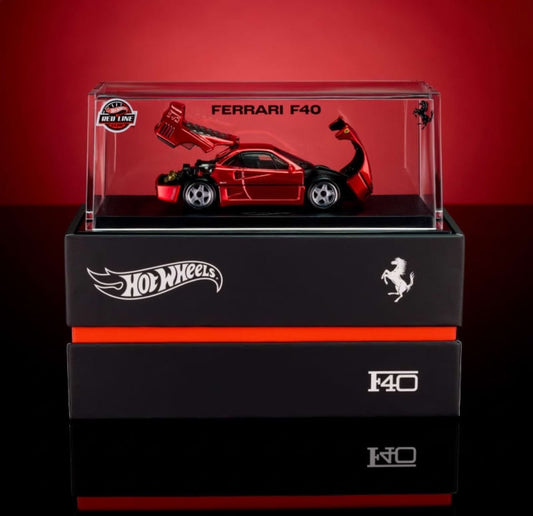 Hot Wheels Ferrari F40 - Red Line Club