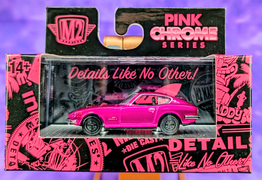 M2 Machines 1970 Nissan Fairlady Z432 - Pink Chrome Series - R01 24-01