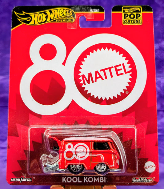 Hot Wheels Kool Kombi - Mattel 80th Anniversary - Pop Culture - Premium
