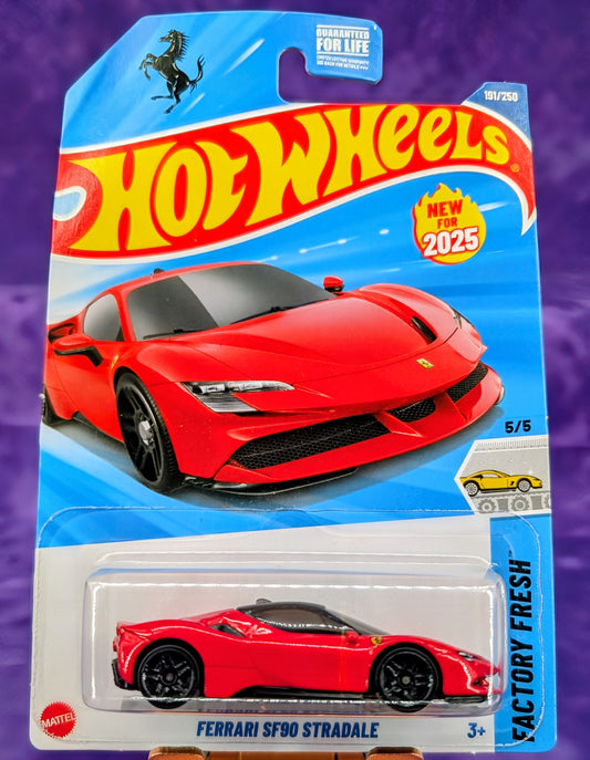 Hot Wheels Ferrari SF90 Stradale – First Edition – Mainline