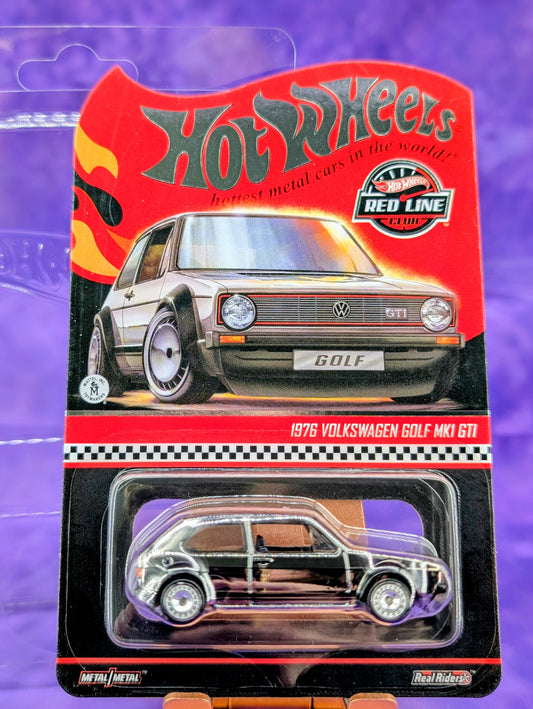 Hot Wheels RLC 1976 Volkswagen Golf MK1 GTI - Red Line Club