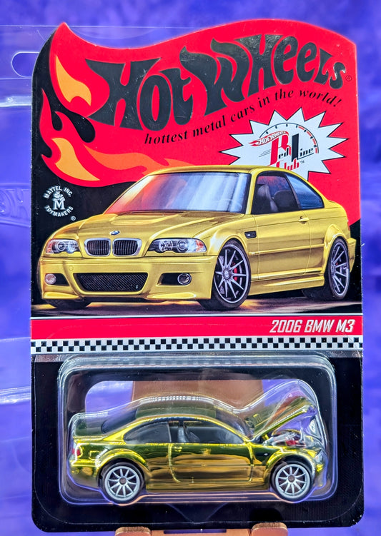 Hot Wheels RLC 2006 BMW M3 (E46) - Individually Numbered 13441/20000 - Red Line Club