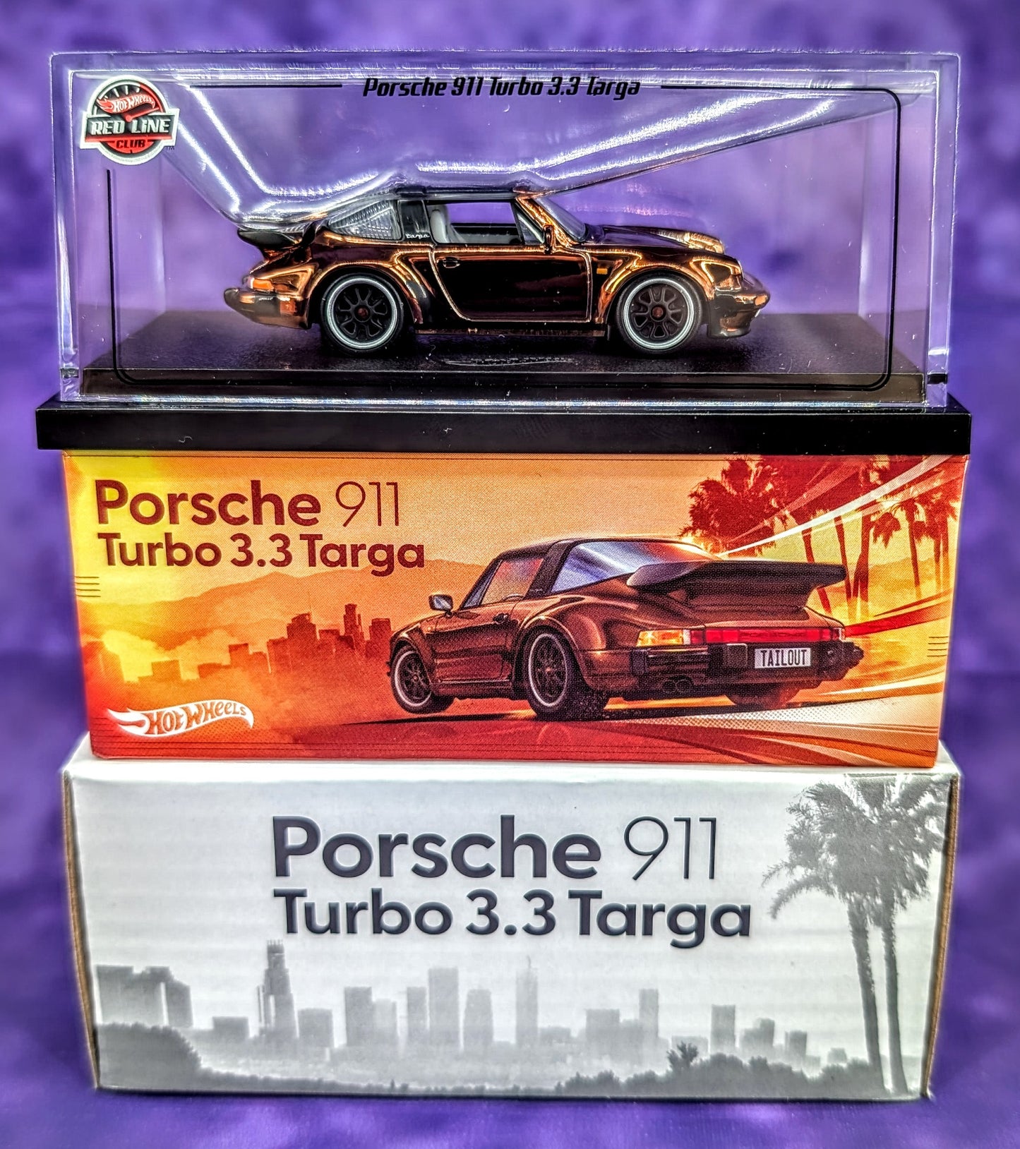Hot Wheels RLC 1988 Porsche 911 Targa Turbo - Red Line Club