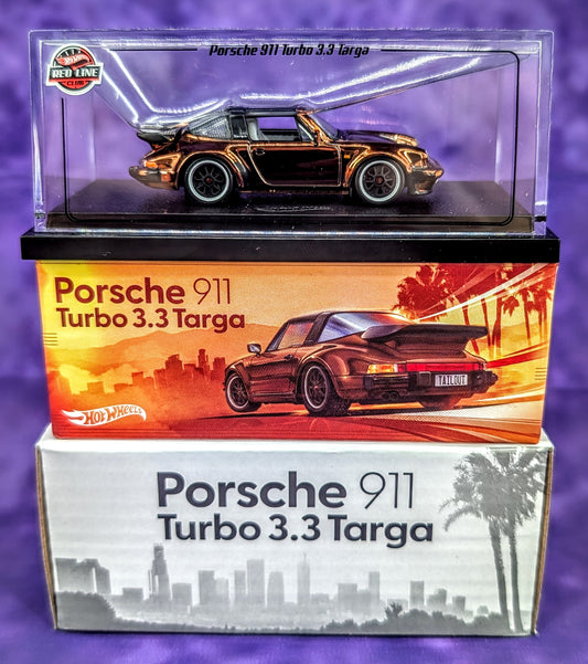 Hot Wheels RLC 1988 Porsche 911 Targa Turbo - Red Line Club