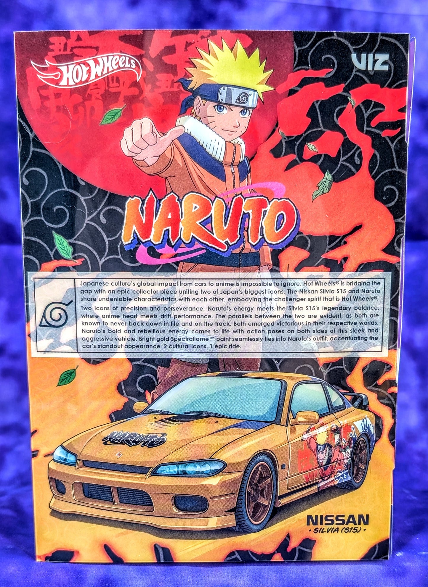 Hot Wheels x NARUTO Nissan Silvia (S15)