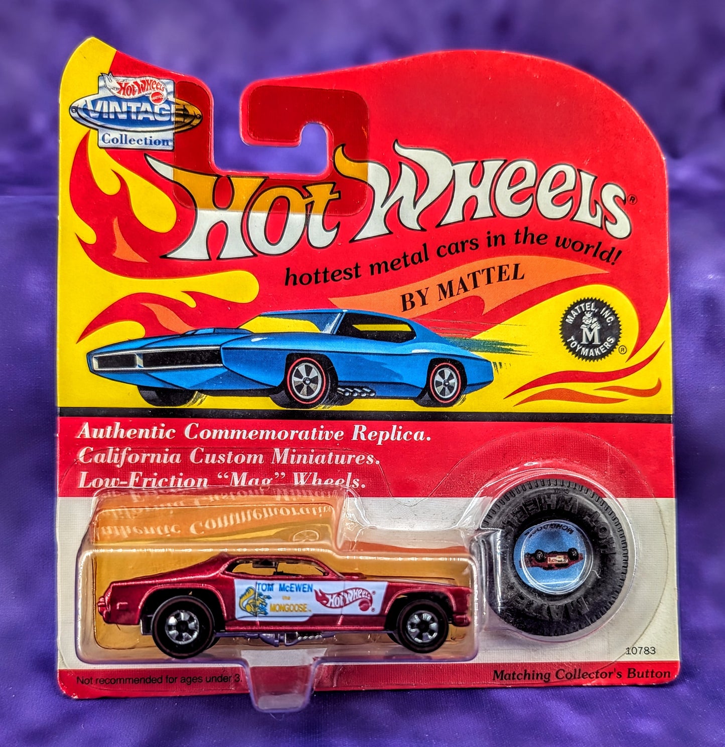 Hot Wheels Tom McEwen "The Mongoose" Funny Car - Vintage Collection Exclusive Series II