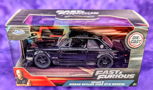 Jada Toys 1:32 Fast & Furious Brian’s Nissan Skyline 2000 GT-R (KPGC10)