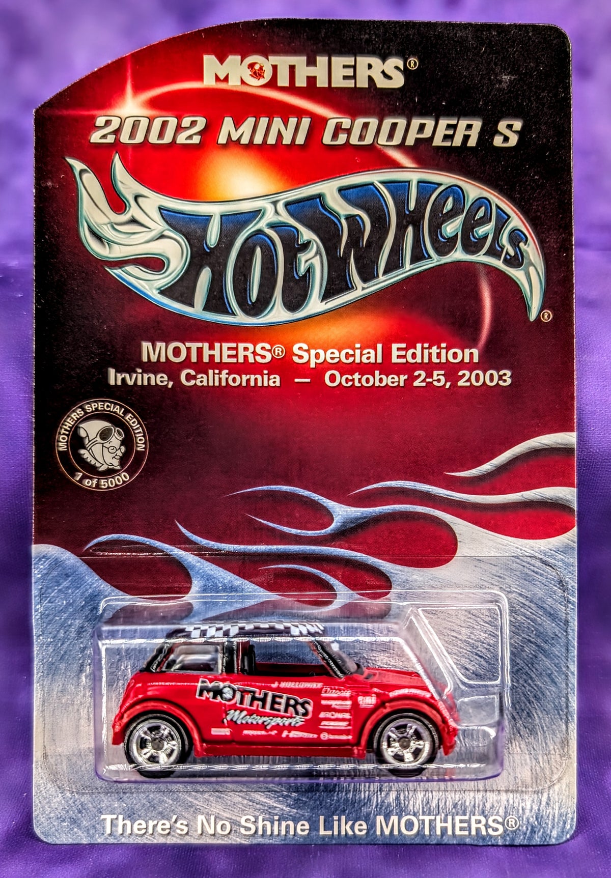 Hot Wheels 2002 Mini Cooper S - Mothers Special Edition