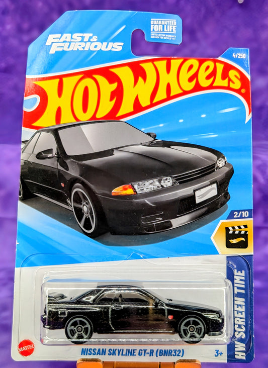 Hot Wheels Nissan Skyline GT-R (BNR32) - Fast & Furious - HW Screen Time - Mainline