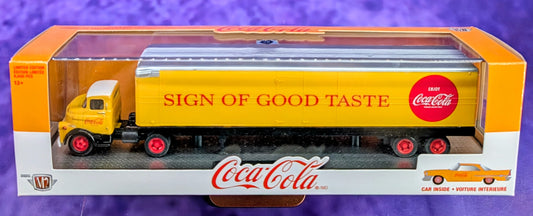 M2 Machines 1958 Dodge COE & 1957 Chrysler 300 - Coca-Cola - YR01 18-19