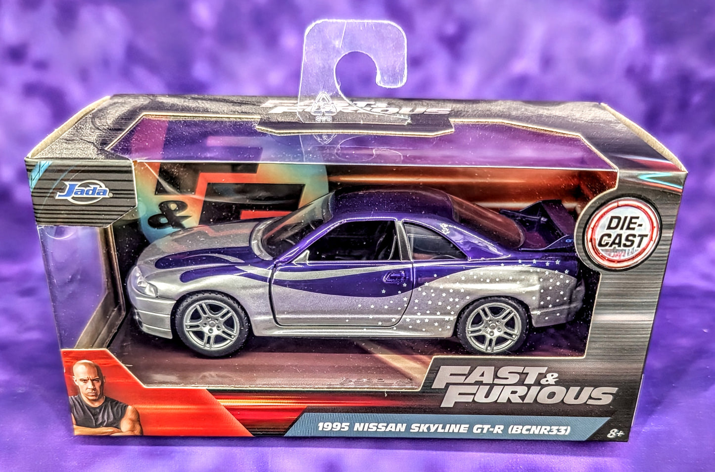 Jada 1:32 Fast & Furious 1995 Nissan Skyline GT-R (BCNR33)