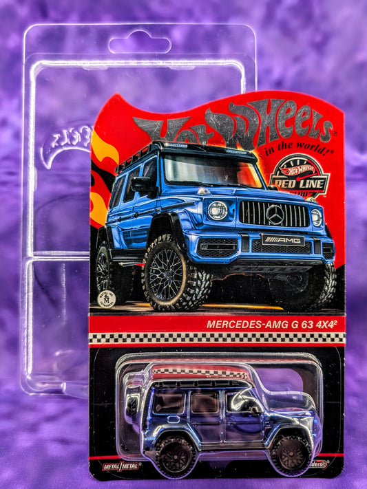 Hot Wheels RLC Mercedes-AMG G 63 4x4² - LOW #00382 - Red Line Club
