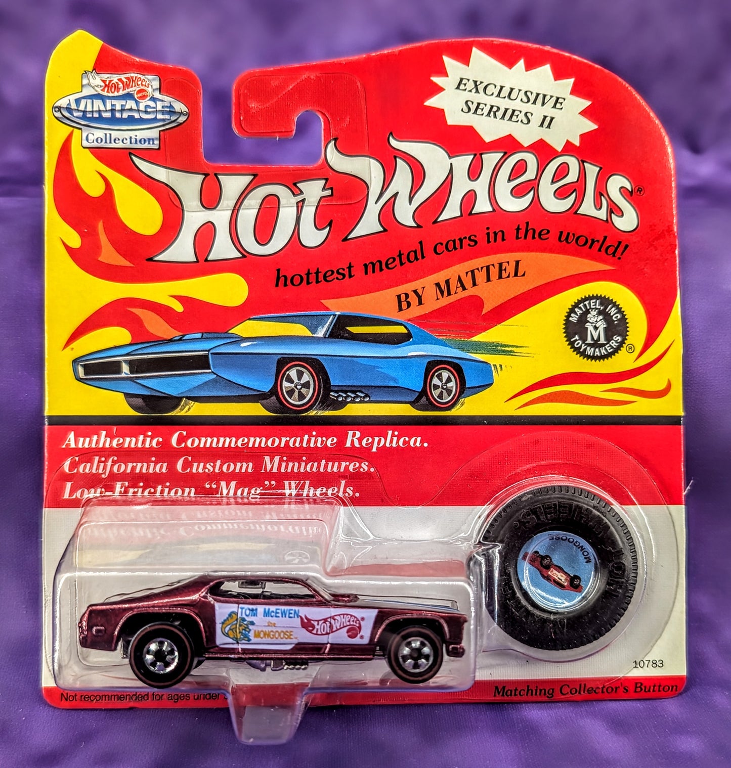 Hot Wheels Tom McEwen "The Mongoose" Funny Car - Vintage Collection Exclusive Series II