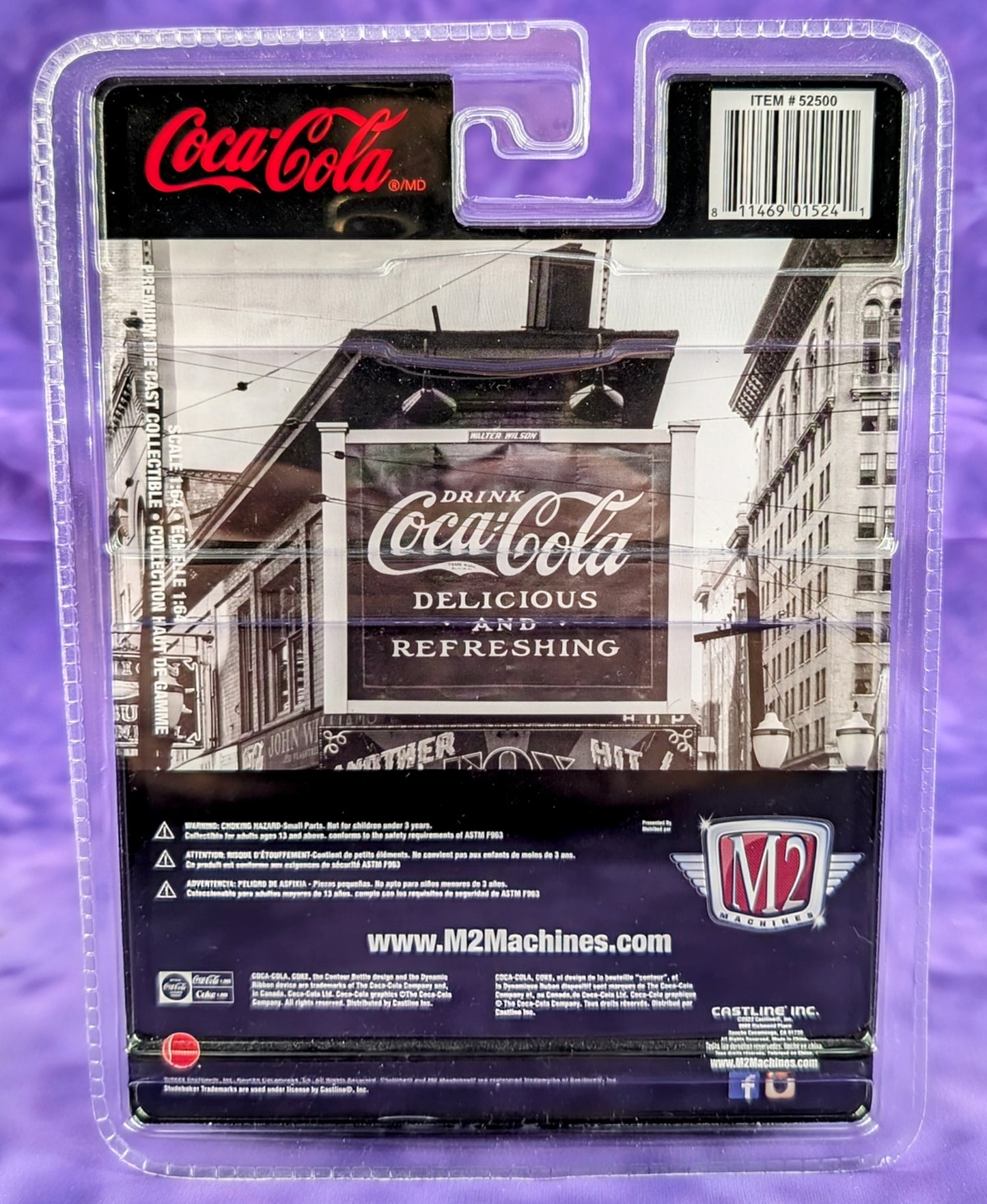 M2 Machines RAW CHASE 1949 Studebaker 2R Coca-Cola Truck - 1 of 250 - #A16 22-01