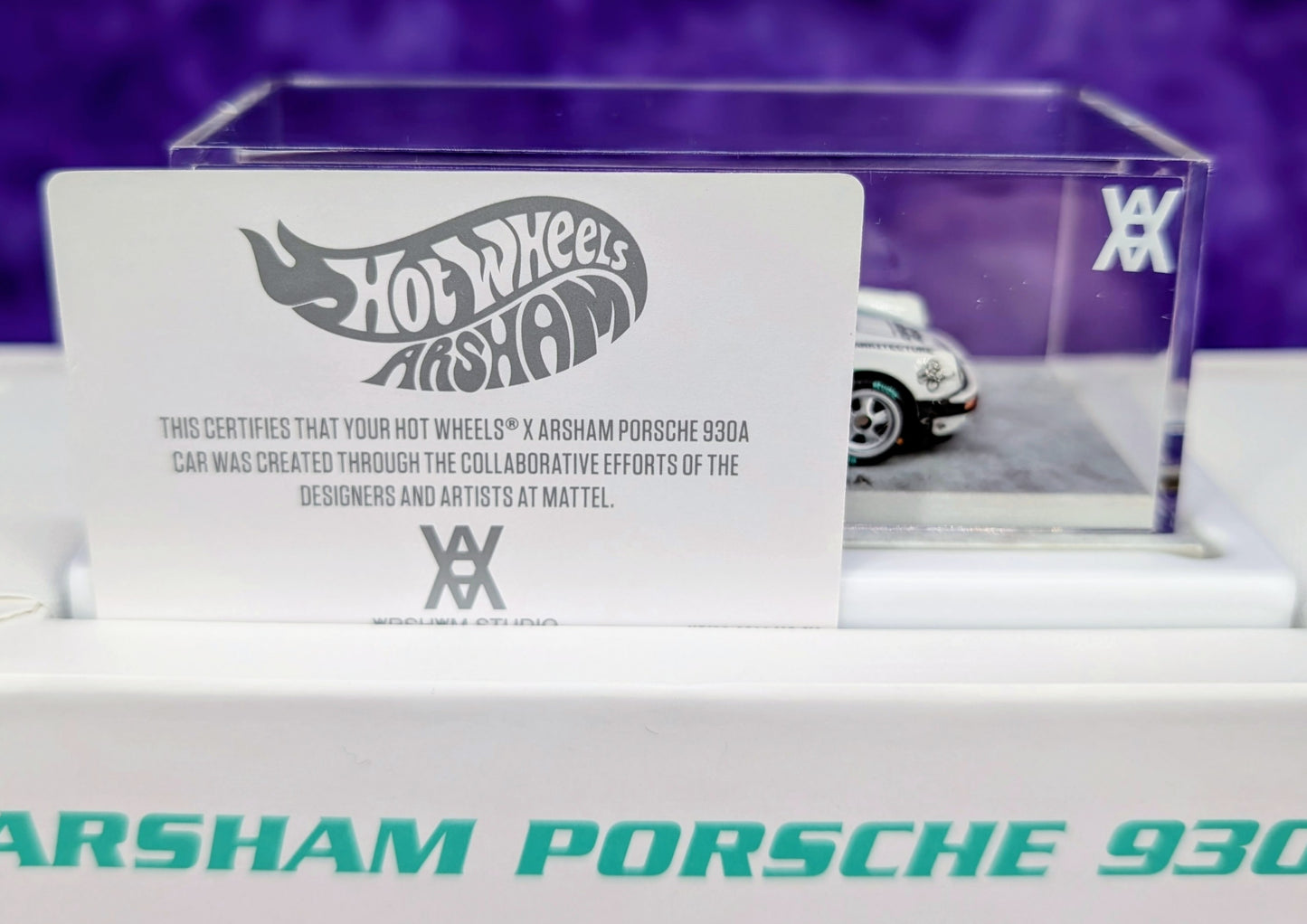 Hot Wheels x Daniel Arsham Livery Porsche 930A