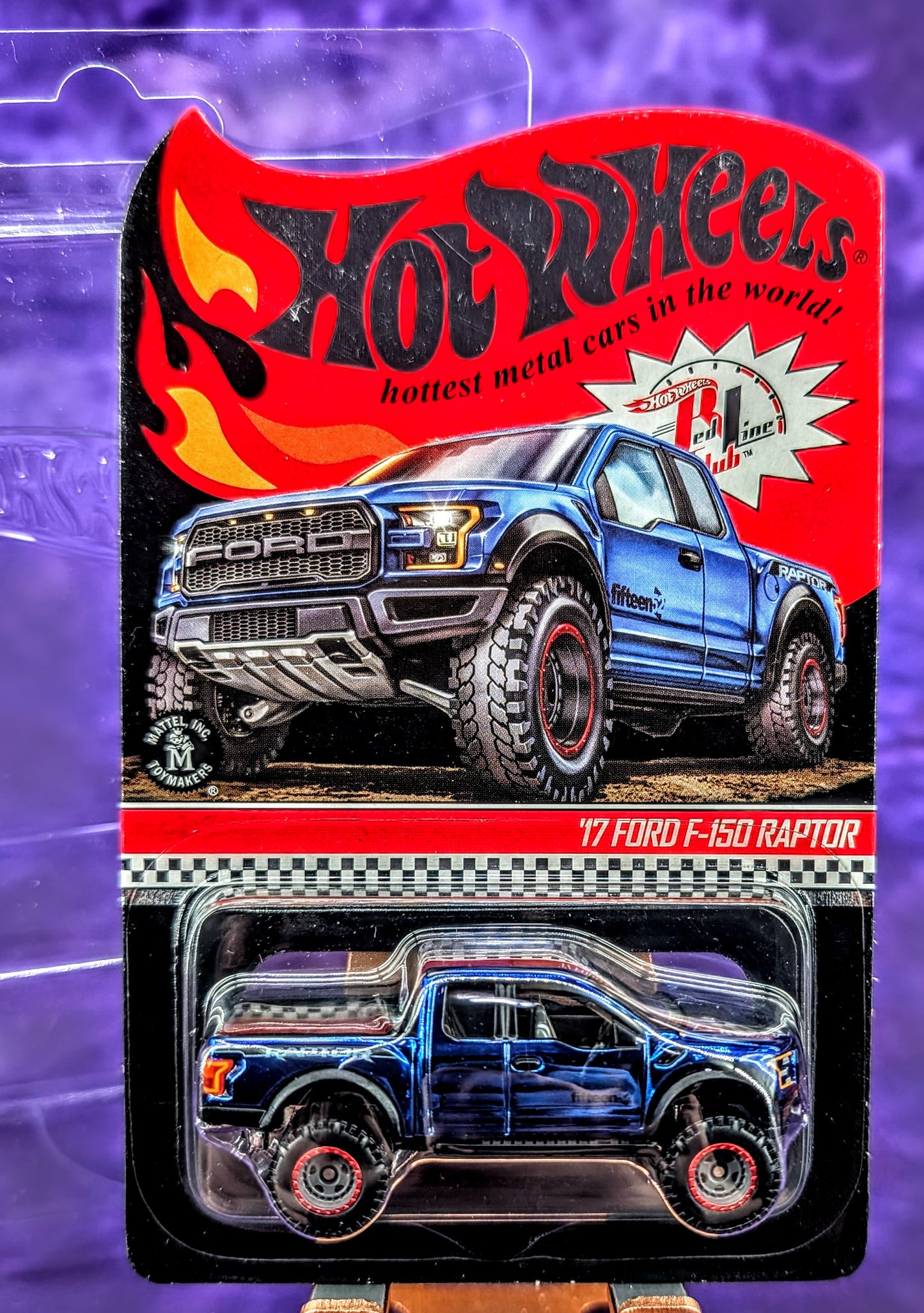 Hot Wheels RLC '17 Ford F-150 Raptor #03369/10000 - Red Line Club