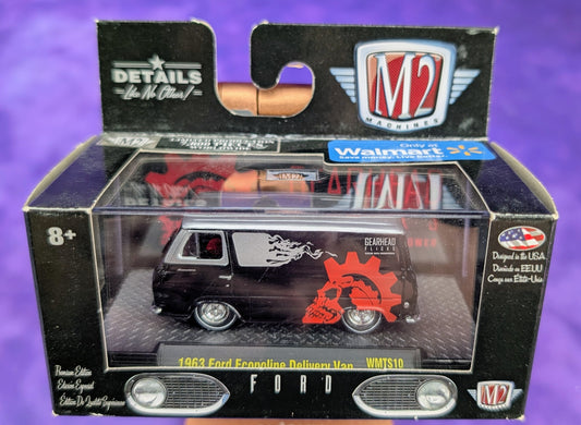 M2 Machines 1963 Ford Econoline Delivery Van - Gearhead Flicks - Walmart Exclusive - WMTS10 17-74