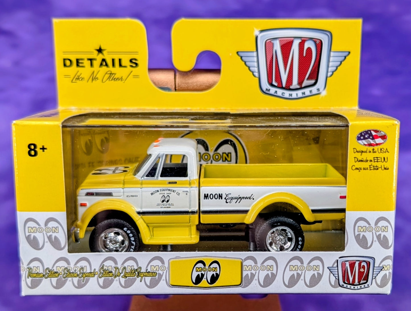 M2 Machines 1970 Chevrolet C6O Truck - Mooneyes - Walmart Exclusive - WMTS08 18-36
