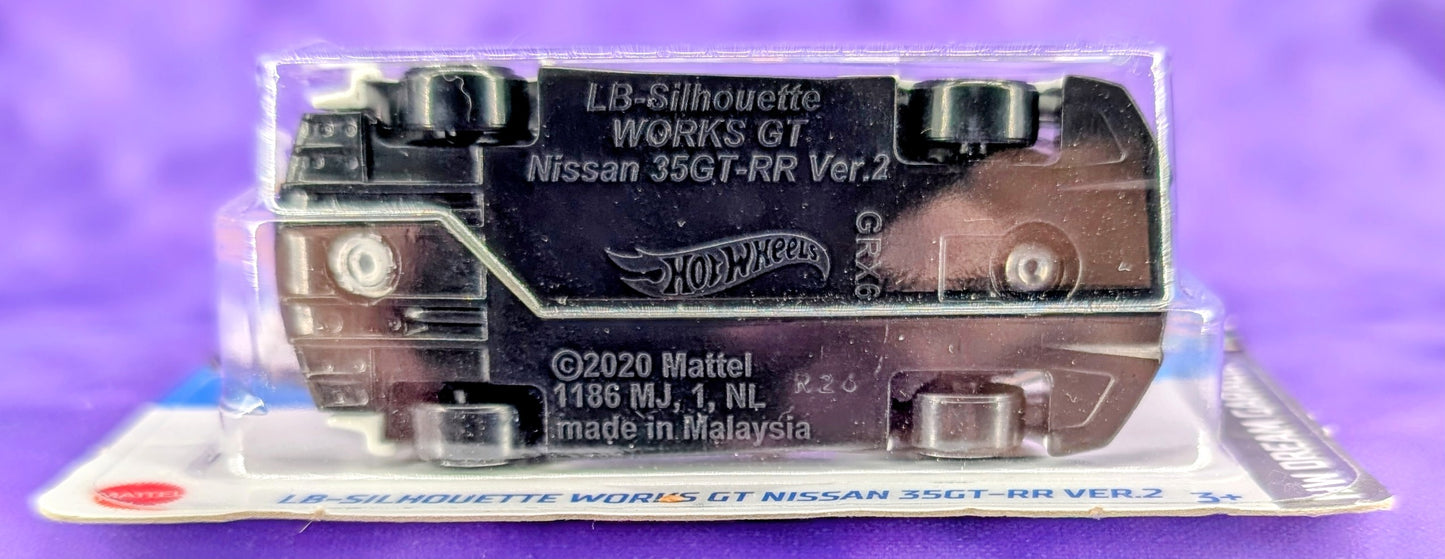 Hot Wheels LB-Silhouette Works GT Nissan 35GT-RR Ver.2 - HW Dream Garage - Short Card Mainline