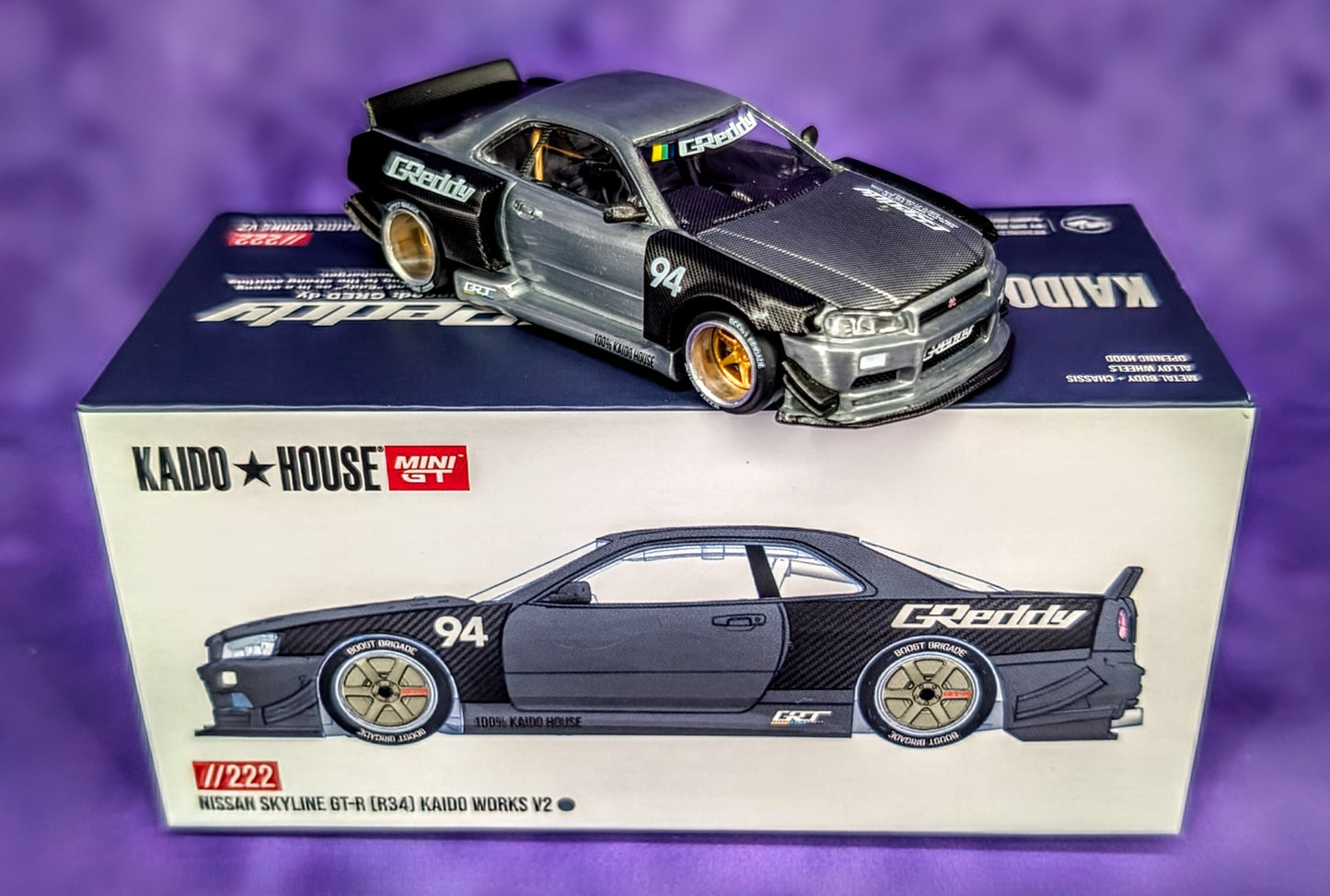 Chase! Kaido House Nissan Skyline GT-R (R34) Kaido Works - Greddy V2 - RAW Chase