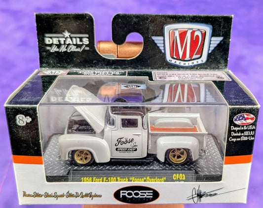M2 Machines 1956 Ford F-100 Truck "Foose Overlord" - Chip Foose - CF03 16-39