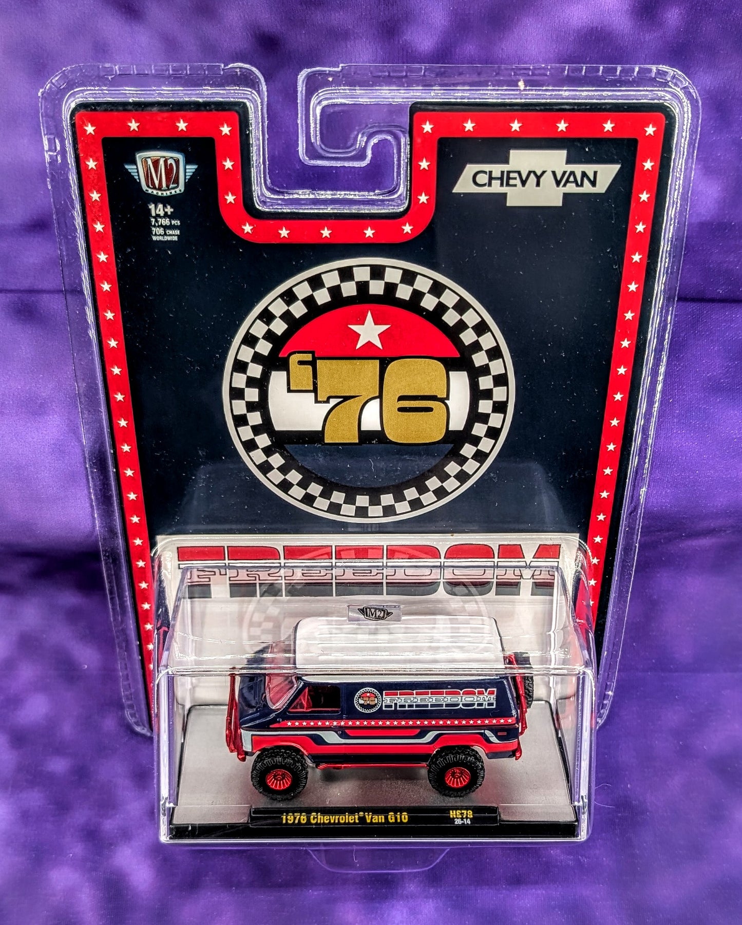 CHASE M2 Machines 1976 Chevrolet Van G10 4x4 - Freedom '76