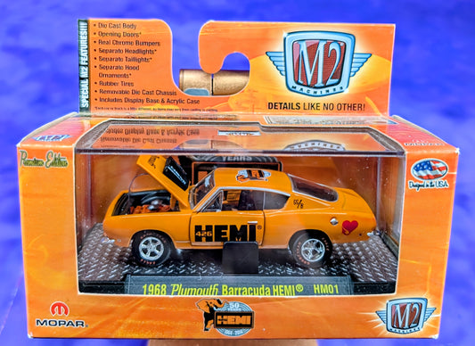 M2 Machines 1968 Plymouth Barracuda HEMI - HM01 14-05