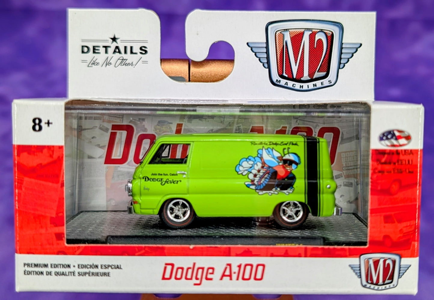 M2 Machines 1964 Dodge A100 Panel Van - Scat Pack - Walmart Exclusive - WMTS14 19-16