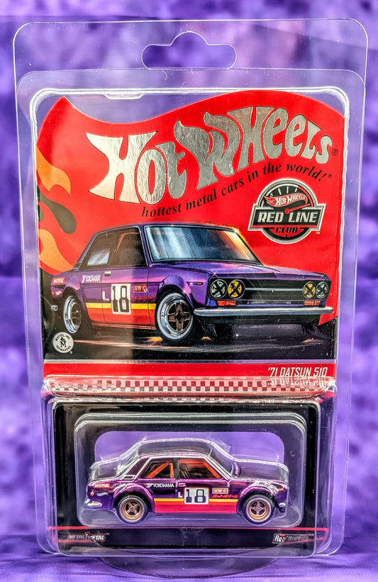 Hot Wheels RLC ’71 Datsun 510 - Red Line Club