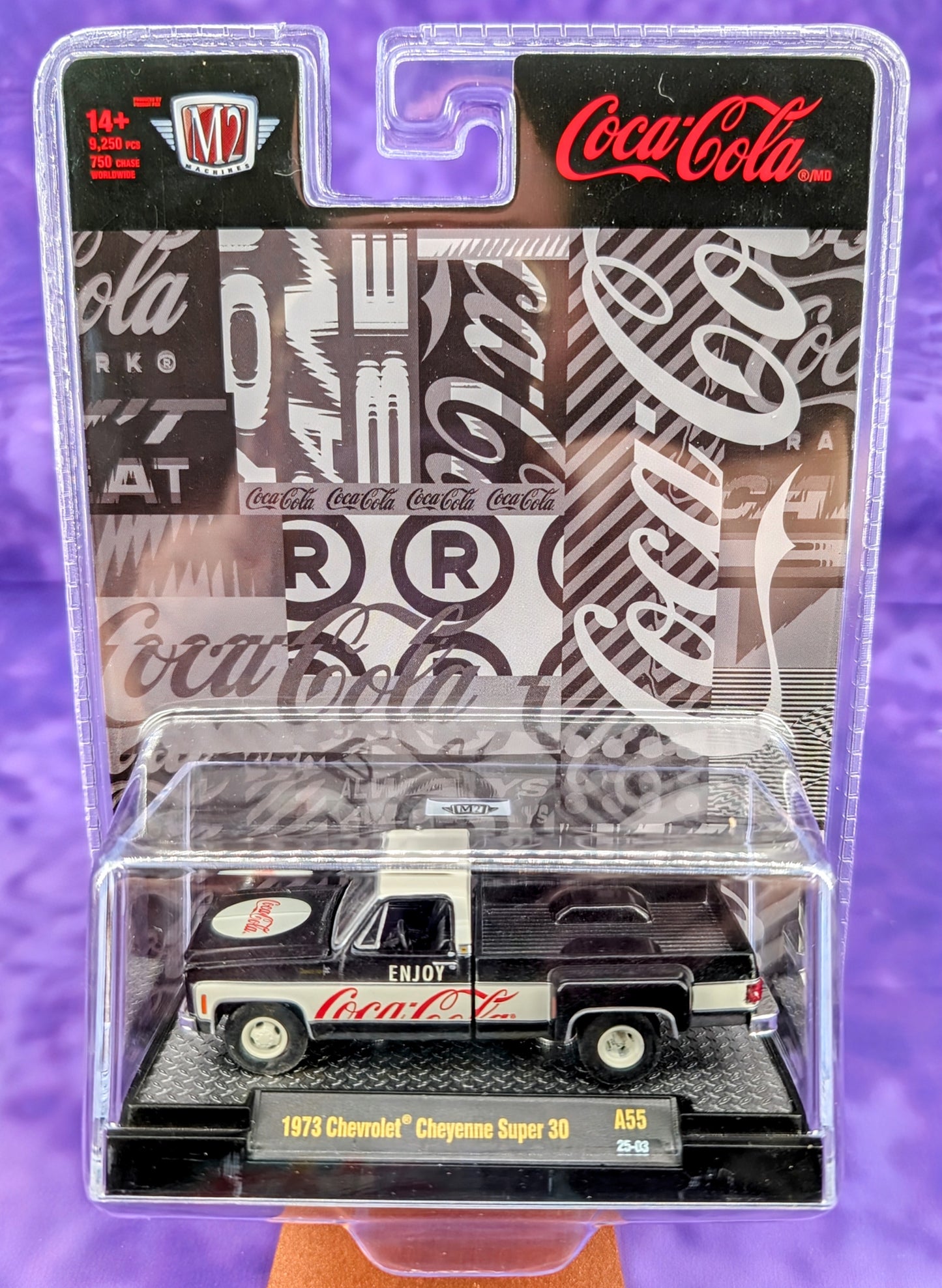 M2 Machines 1973 Chevrolet Cheyenne Super 30 - Coca-Cola - A55 25-03