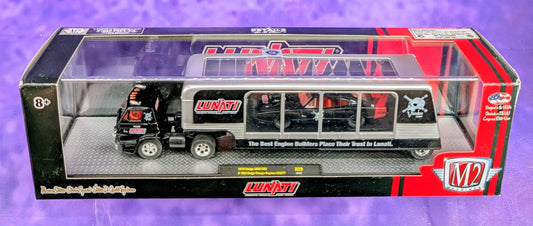 M2 Machines 1970 Dodge L600 COE & 1969 Dodge Charger Daytona HEMI - LUNATI Voodoo Cams - R29 18-01