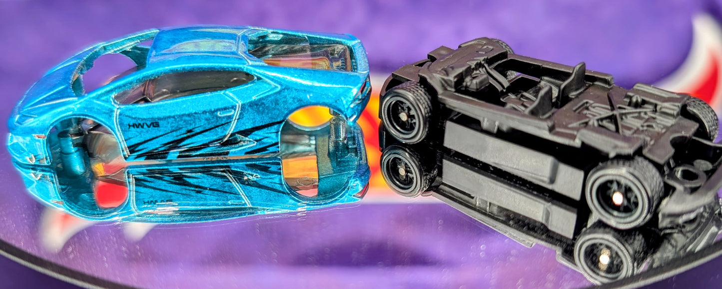 Hot Wheels "UNSPUN" Virtual Garage Completion Car Lamborghini Huracán LP610-4, Factory Prototype