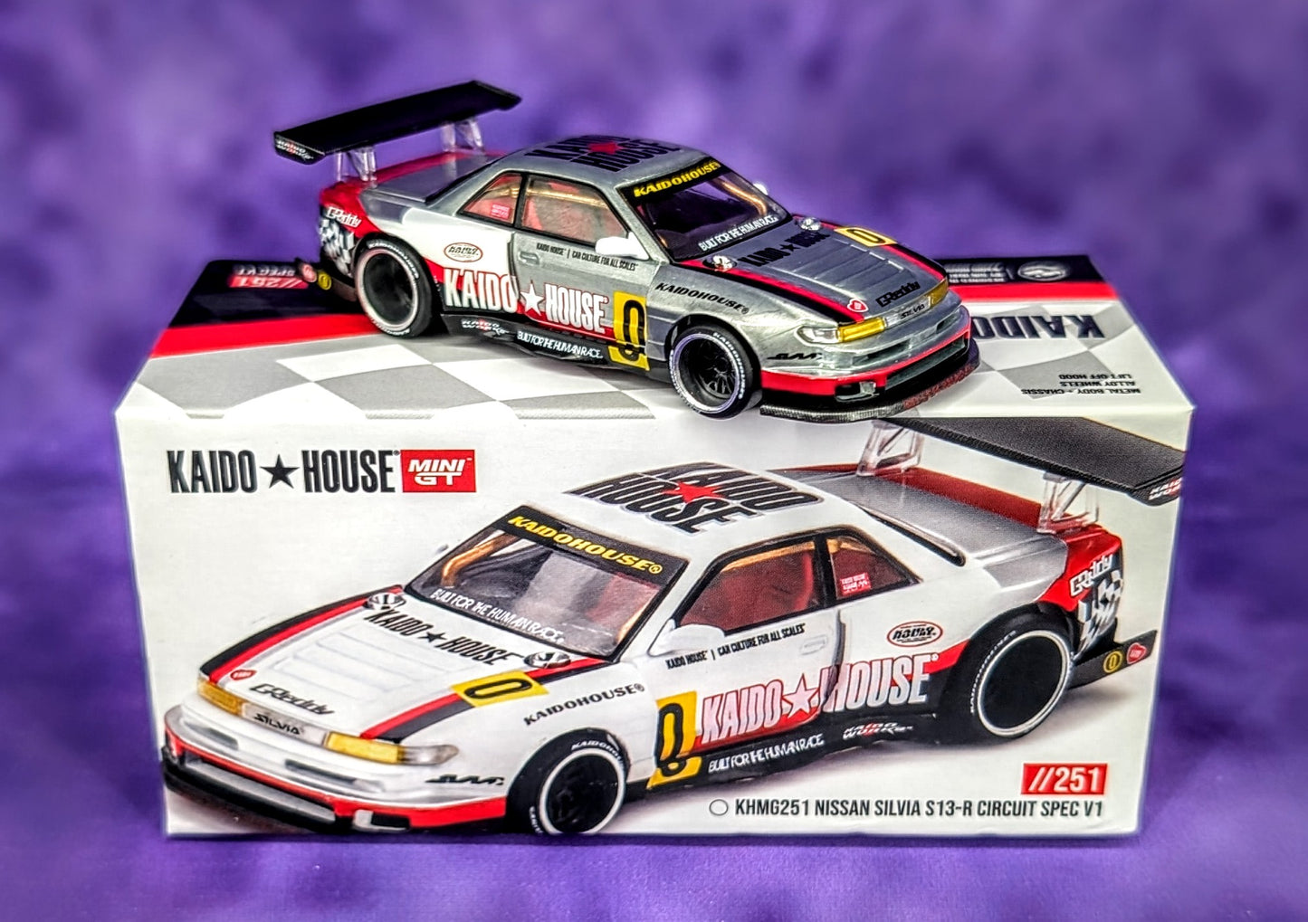 CHASE Kaido House Nissan Silvia S13-R Circuit Spec V1 - RAW Metal - #251