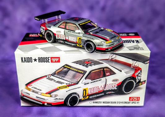 CHASE Kaido House Nissan Silvia S13-R Circuit Spec V1 - RAW Metal - #251