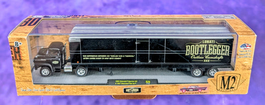 M2 Machines 1958 Chevrolet Spartan LCF & Limited Edition 1957 Chevrolet Bel Air - Lunati Bootlegger Outlaw Cams - R26 17-16