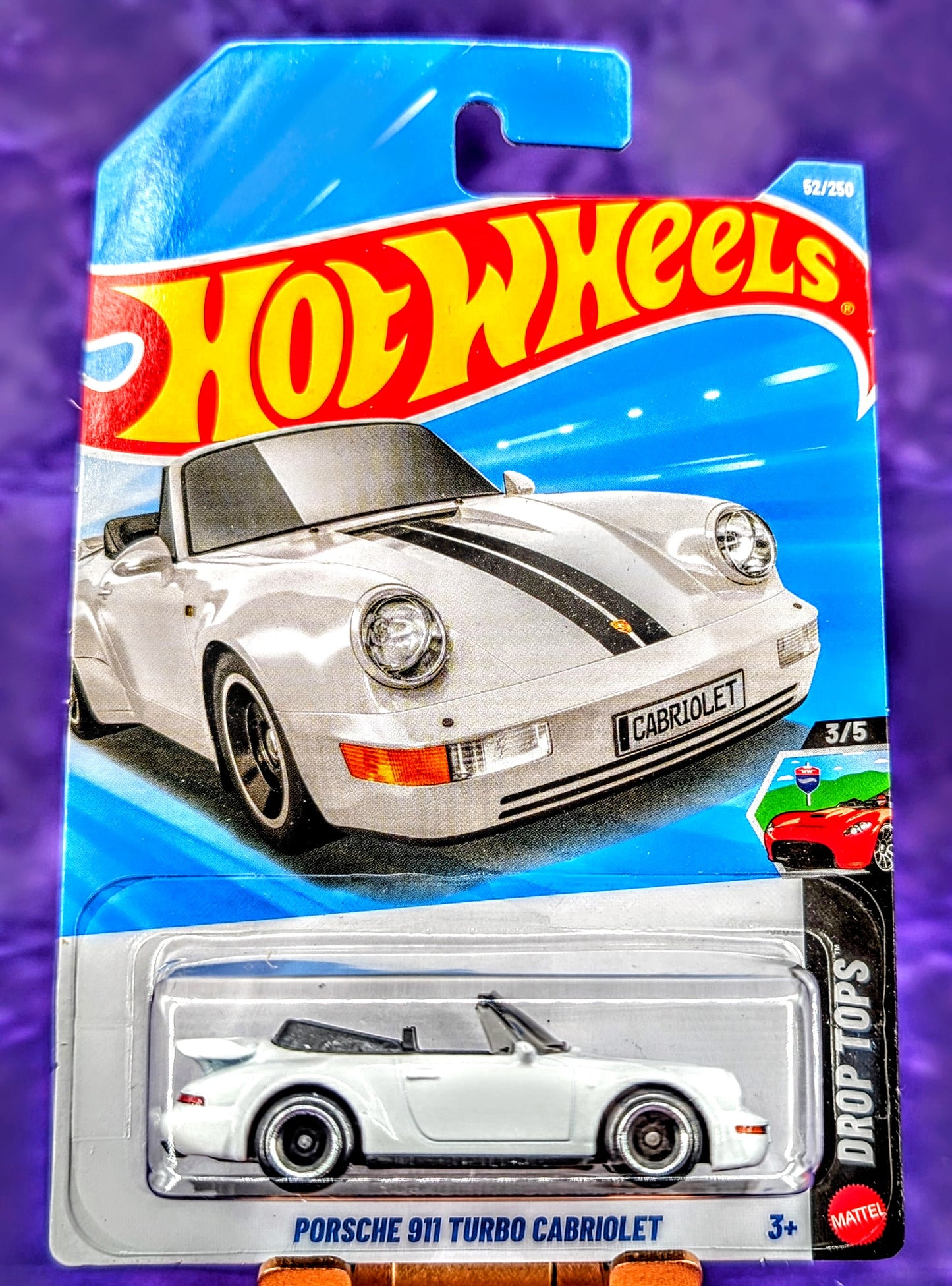 Hot Wheels Porsche 911 Turbo Cabriolet – Drop Tops – Mainline